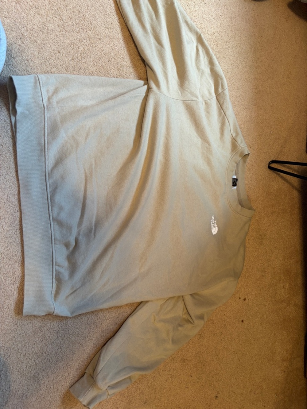 The North Face Olive Green Crewneck Sweatshirt